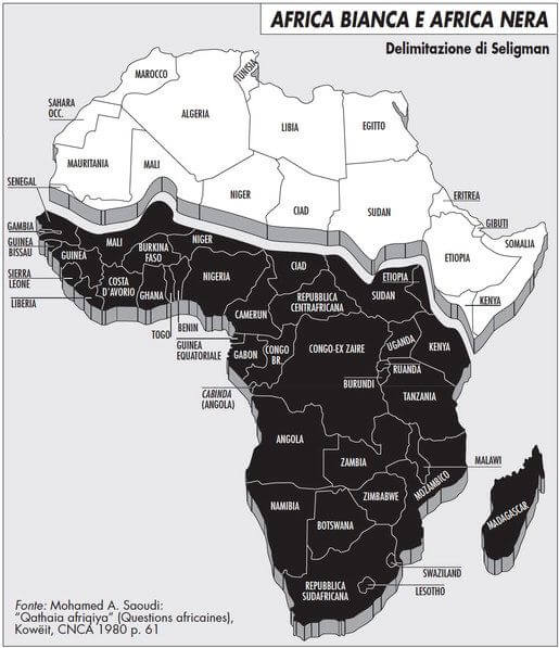 Africa bianca e Africa nera