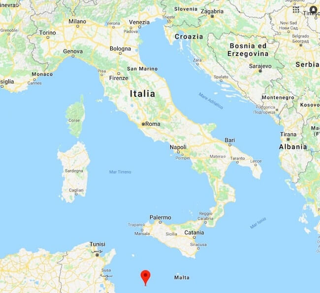 punto più a sud dell'Italia