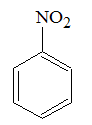 struttura chimica del nitrobenzene