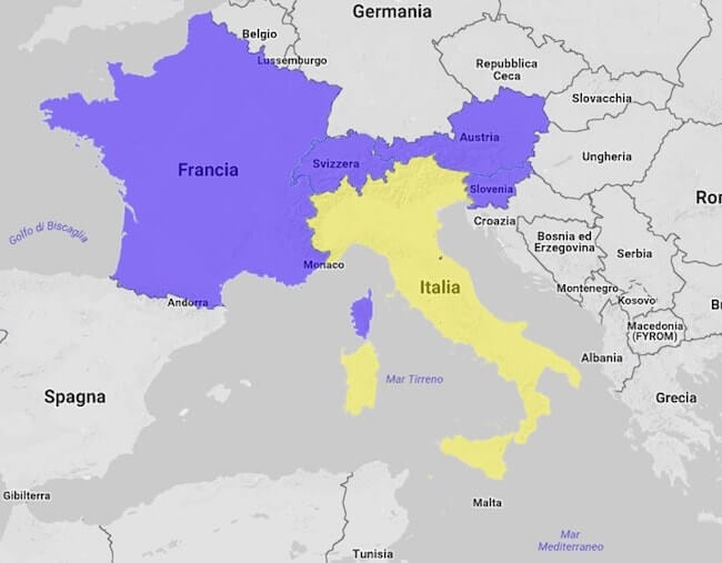 confini Italia