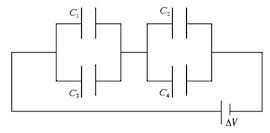 Carica di condensatori in un circuito