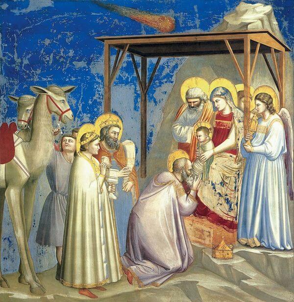 Adorazione dei Magi di Giotto