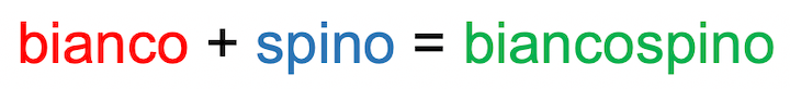 bianco + spino = biancospino