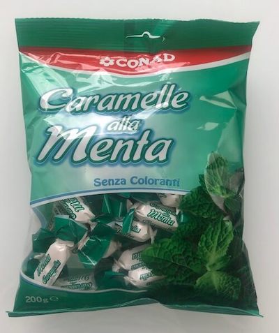 Caramelle alla menta Conad