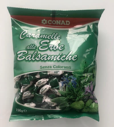 Caramelle alle erbe balsamiche