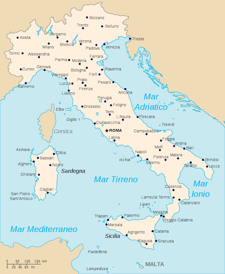 Mari italiani