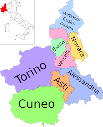 province Piemonte