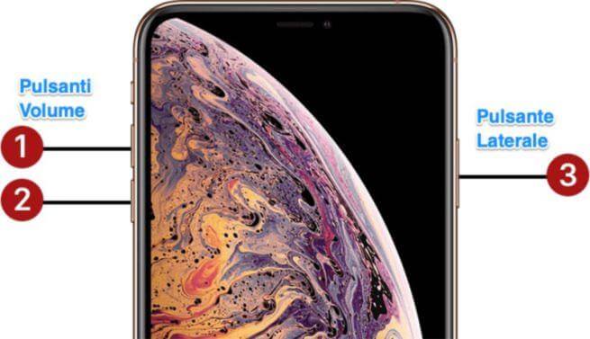 Spegnere iPhone 11