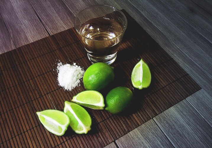 Tequila sale e limone
