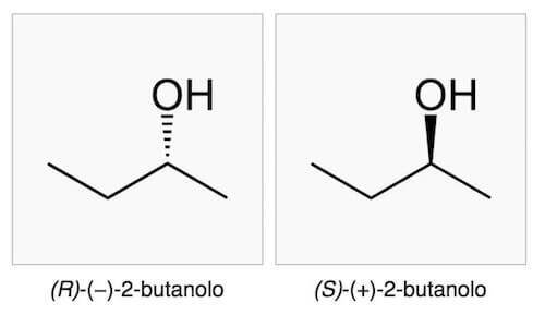 enantiomeri del 2-butanolo