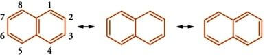 naftalina forme di kekule