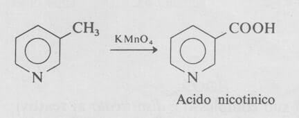ossidazione della 2-metilpiridina