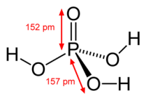 acido fosforico struttura di Lewis