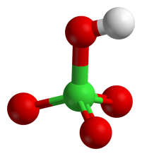 acido perclorico struttura 3D