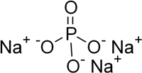 fosfato di sodio struttura