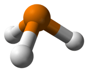Struttura 3D della fosfina