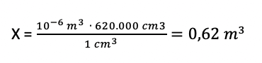 620.000 cm3 in m3