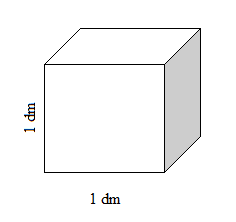 decimetro cubo