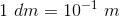 decimetro