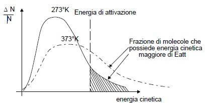 distribuzione energie cinetiche molecole