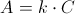 formula assorbanza