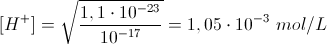 ph di fine precipitazione di nis