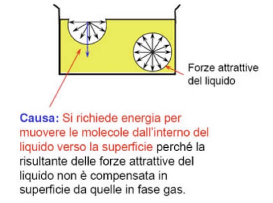 tensione superficiale