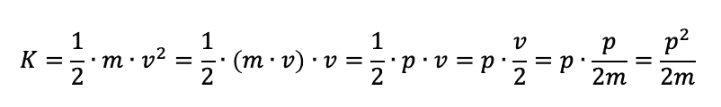 Energia cinetica e quantità di moto