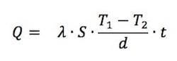 formula postulato di fourier