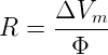 Formula riluttanza