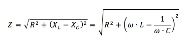 Impedenza circuito rlc