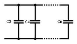 più condensatori in parallelo