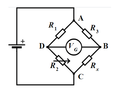 Ponte di Wheatstone resistenza variabile