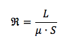 Formula della riluttanza