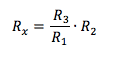 Rx ponte di wheatstone