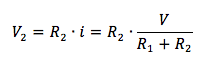 tensione secondo resistore