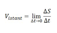 velocità istantanea