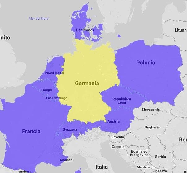 confini Germania