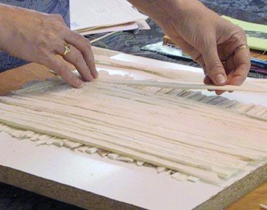 accostamentostriscioline carta papiro