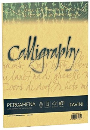 carta pergamenca colore oro