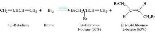 addizione di alogeni al butadiene