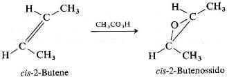 cis addizione epossidazione