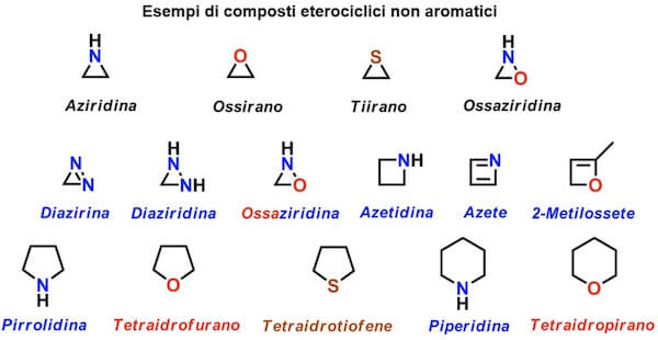 composti eterociclici non aromatici