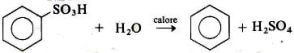 desolfonazione del benzene