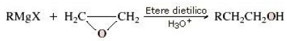 grignard + ossido di etilene