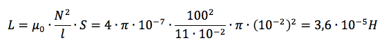calcolo del coefficiente di autoinduzione di un solenoide