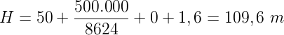 Calcolo della prevalenza di una pompa