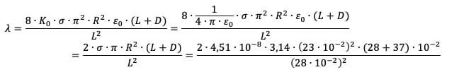 calcolo lambda