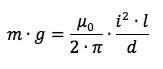 Condizione di equilibrio piatti elettrodinamometro assoluto 2