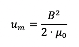 Densità di energia magnetica 